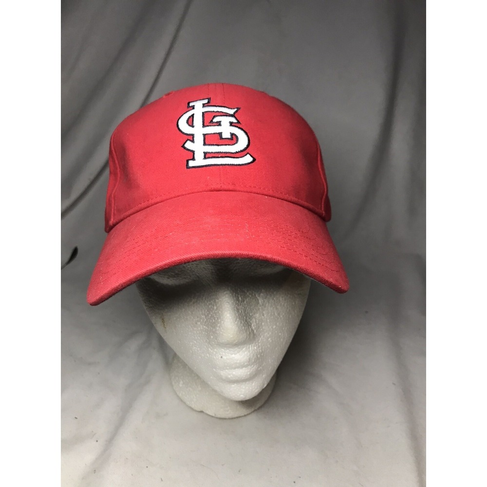 St Louis Cardinals MLB Baseball Fan Favorite Hat Cap Red Adult Used Strapback